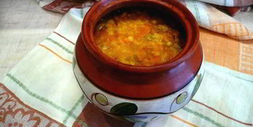 гороховый суп с тушенкой