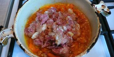 гороховый суп с тушенкой