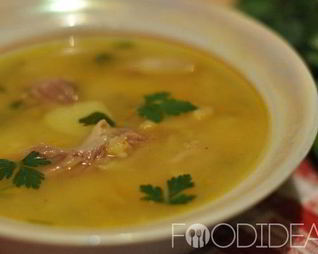 Гороховый суп со свининой