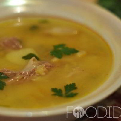 Гороховый суп со свининой