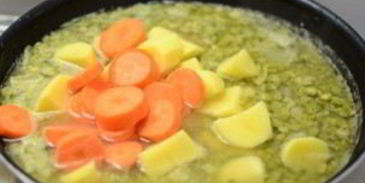 густой гороховый суп