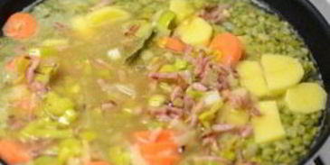 густой гороховый суп