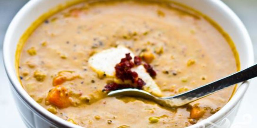 Рецепт пряного горохового супа