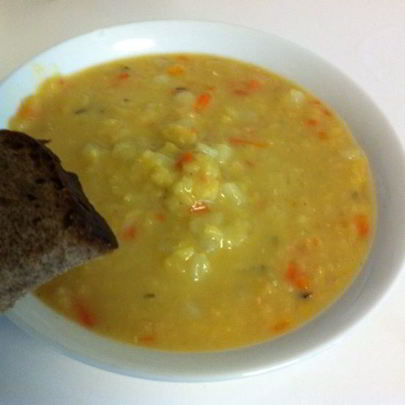 Суп гороховый домашний