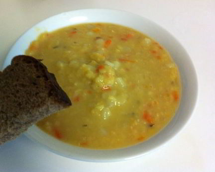 Суп гороховый домашний