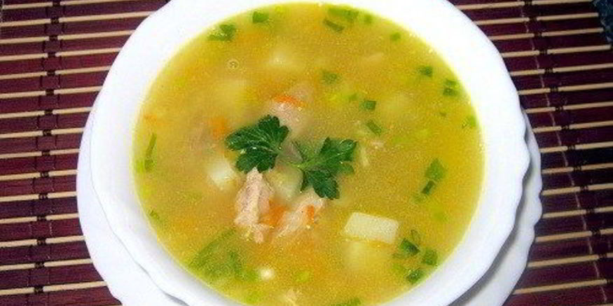 Рецепт супа горохового с курицей