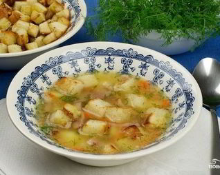 Суп гороховый со свининой