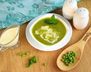 Суп из зеленого гороха