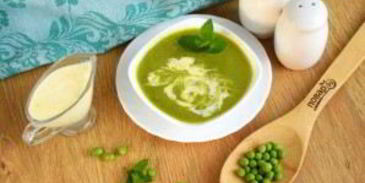 суп из зеленого гороха