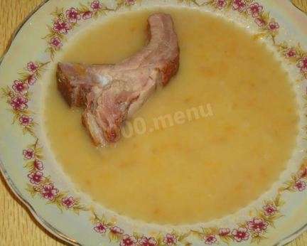 Супчик гороховый с мяском