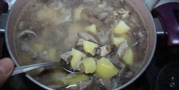 грибной суп из вешенок