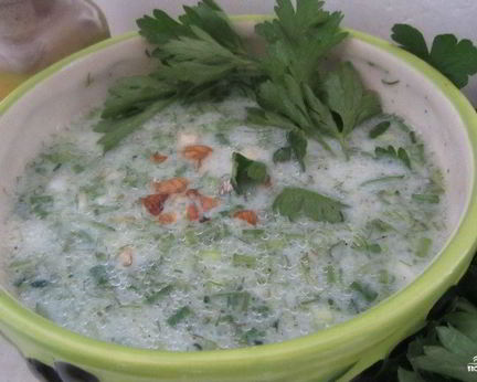 Болгарский холодный суп Таратор