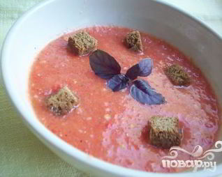 Испанский холодный суп