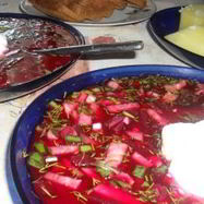 Рецепт Холодника из консервированной свеклы