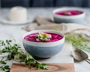 Холодник из свеклы на воде