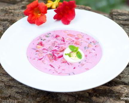 Холодник из свеклы