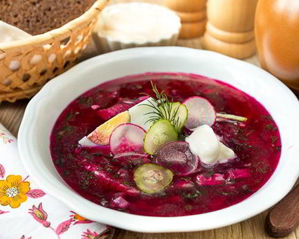 Холодник на бульоне