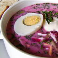 Рецепт Холодника на кефире со свеклой