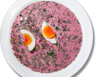 Холодник на свекольном квасе