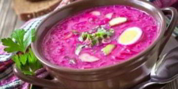 холодник со свеклой