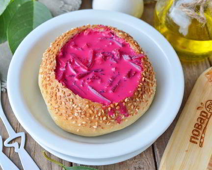 Холодник в хлебе