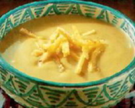 Холодный суп из авокадо