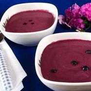 Рецепт Холодного супа из черники