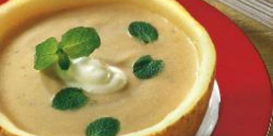 Рецепт холодного супа из дыни с бататом