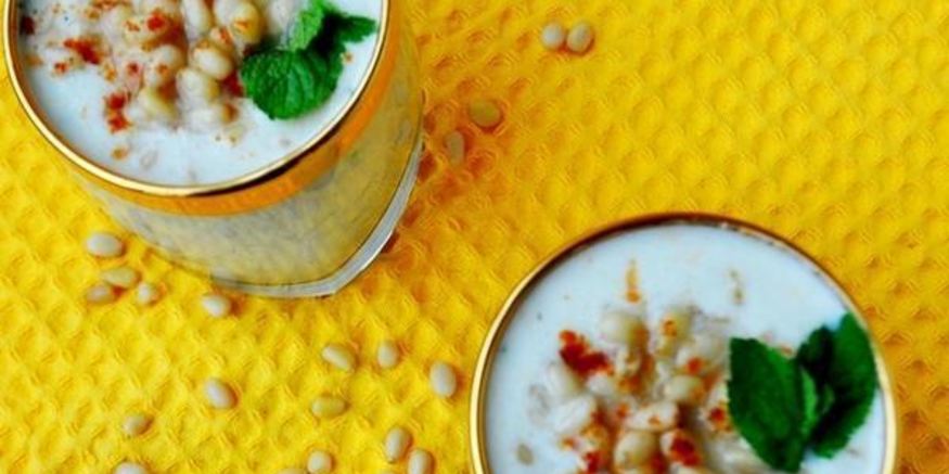 Рецепт холодного супа-пюре из кольраби с яблоками