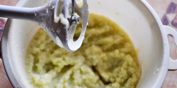 холодный суп-пюре из кольраби с яблоками