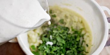 холодный суп-пюре из кольраби с яблоками