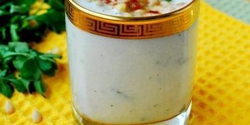 холодный суп-пюре из кольраби с яблоками