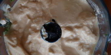 холодный суп-пюре из кольраби