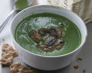 Холодный суп-пюре из петрушки