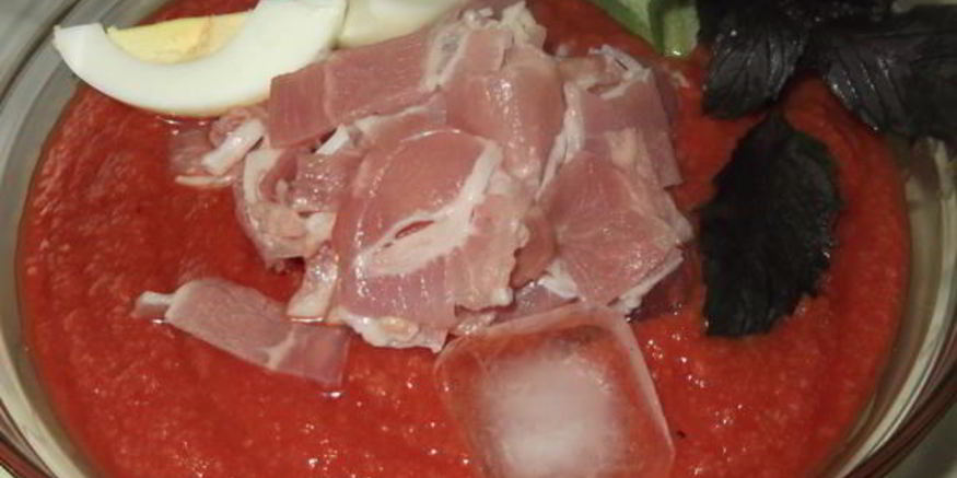 Рецепт холодного супа сальморехо по-испански