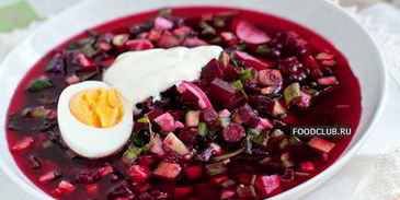 холодный свекольный суп