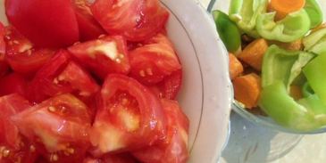 холодный томатный суп с грецкими орехами