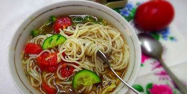 кукси с говядиной по-корейски