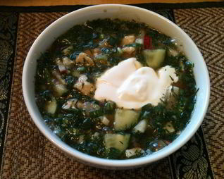 Окрошка — летний холодный суп