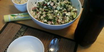 окрошка — летний холодный суп