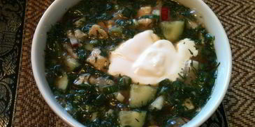 окрошка — летний холодный суп