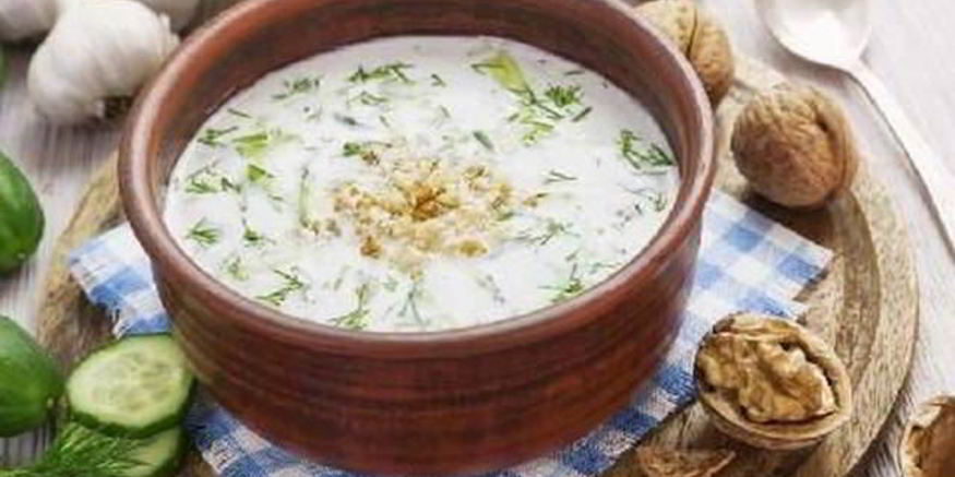 Рецепт овощного болгарского супа таратор