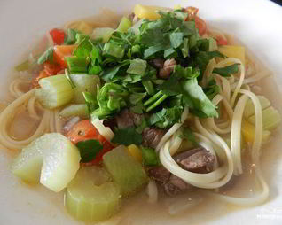 Лагман из баранины