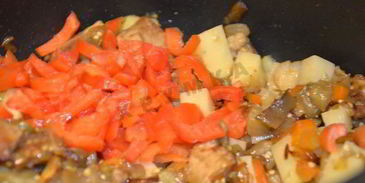 лагман из говядины в мультиварке