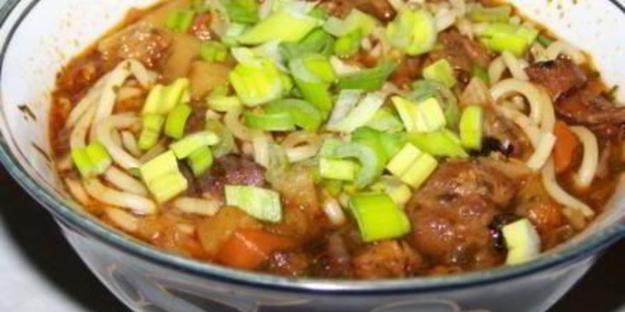 Рецепт лагмана классического по-узбекски