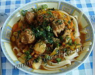 Лагман ленивый