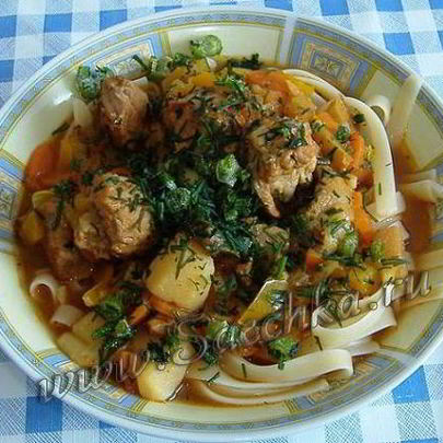 Лагман ленивый