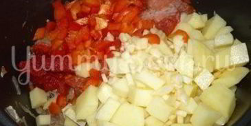 лагман по-домашнему из мультиварки