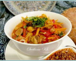 Лагман по-уйгурски