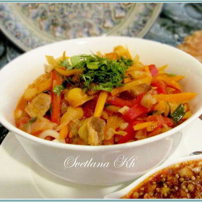 Лагман по-уйгурски